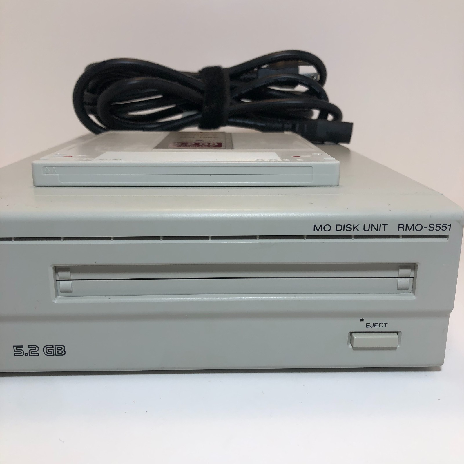 Sony RMO-S551 External MO Disk Drive Unit SCSI Untested (For Parts)