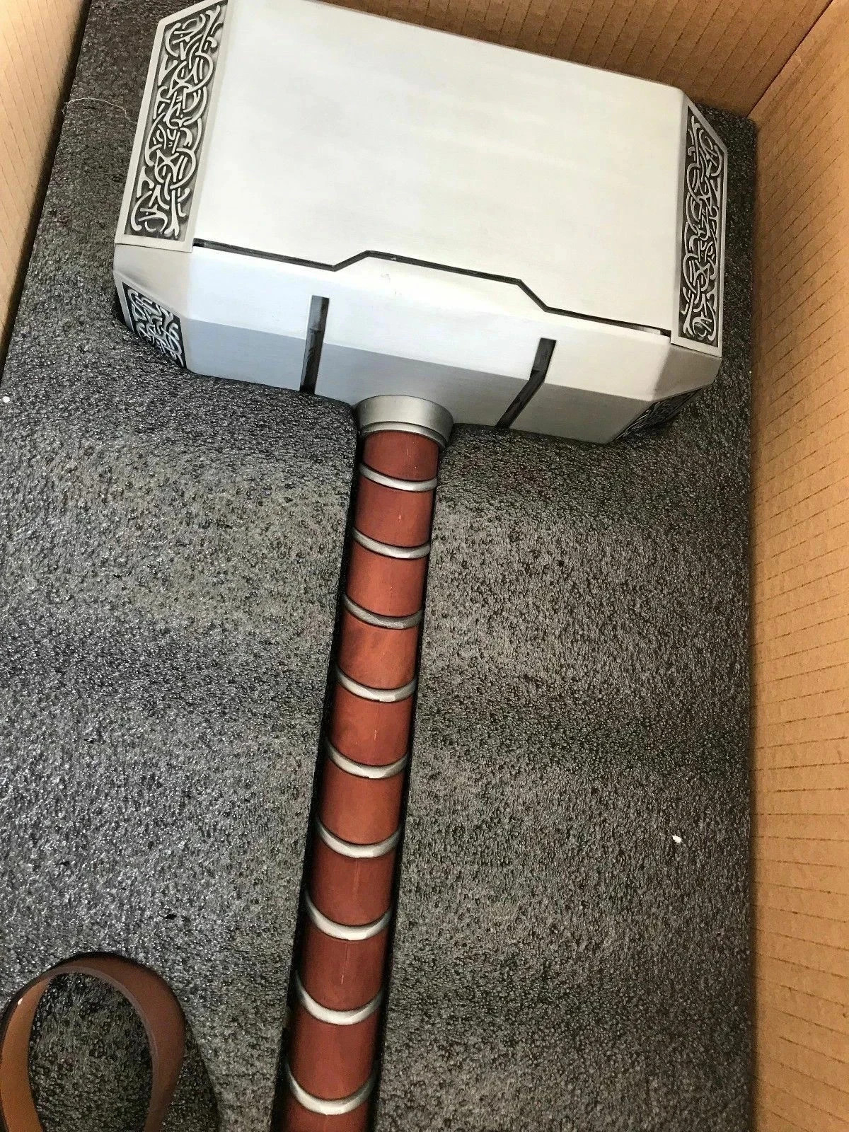 Full Metal CATTOYZ 1:1 The Avengers Thor Hammer Replica Props Mjolnir Gifts New