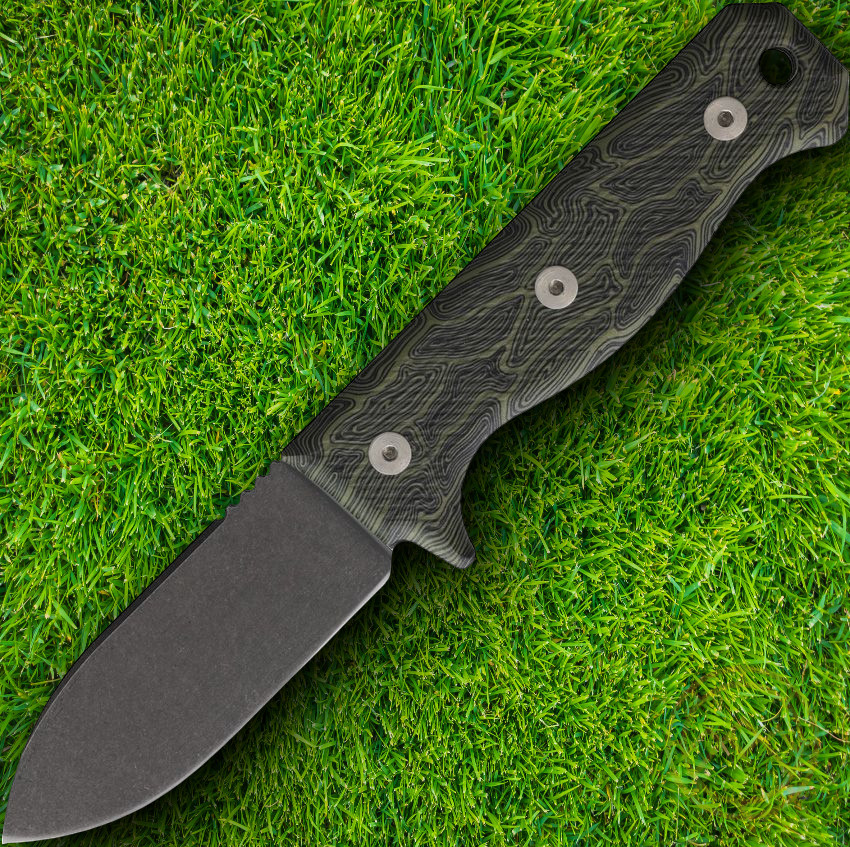 Maratac ERGO R4A Pro Fixed Knife 3.63" Full Tang D2 Tool Steel Blade G10 Handle