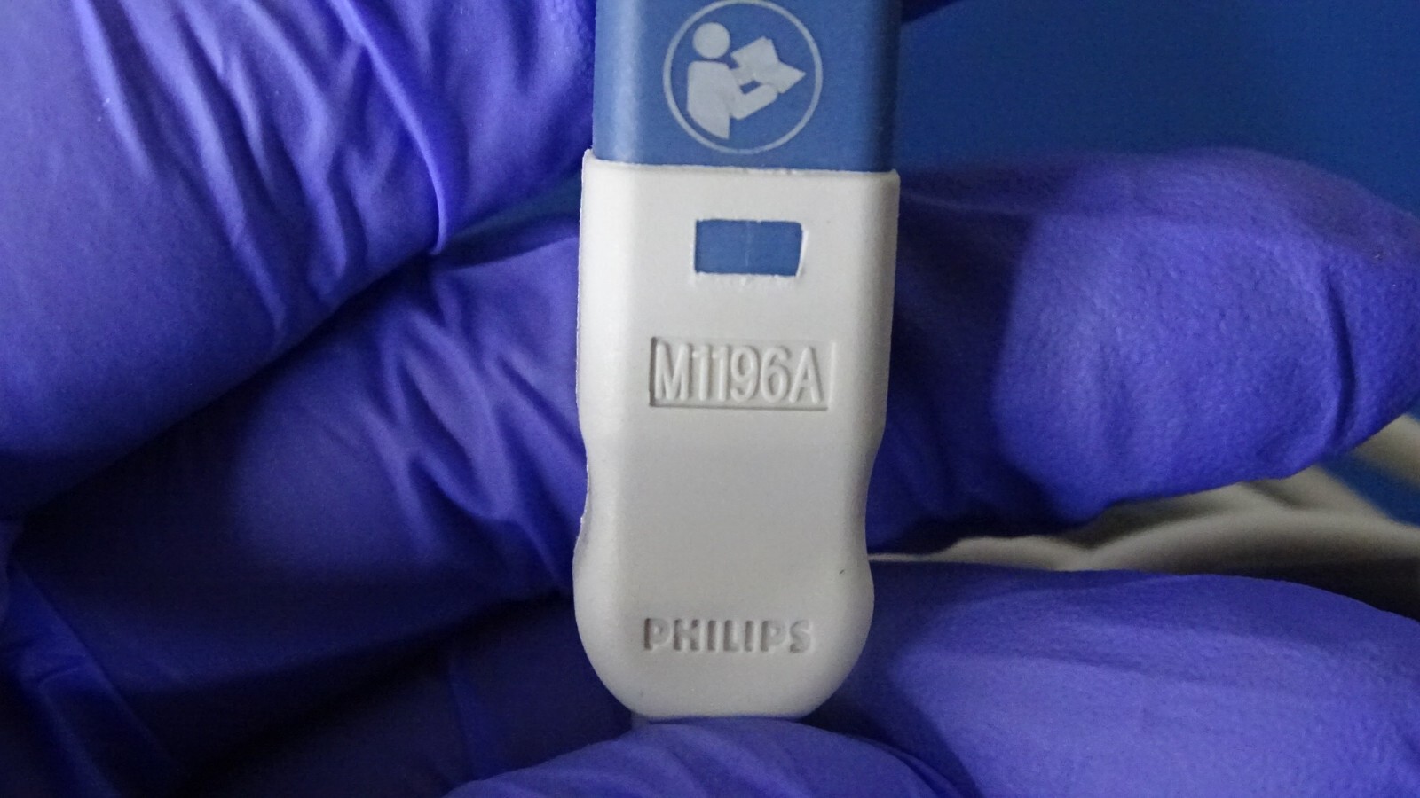 Philips M1196A Adult Clip SpO2 Sensor Original
