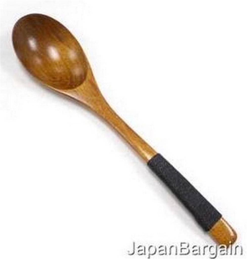 10x Wooden Spoons Scoops 7-3/4in Long FW-10 2685x10