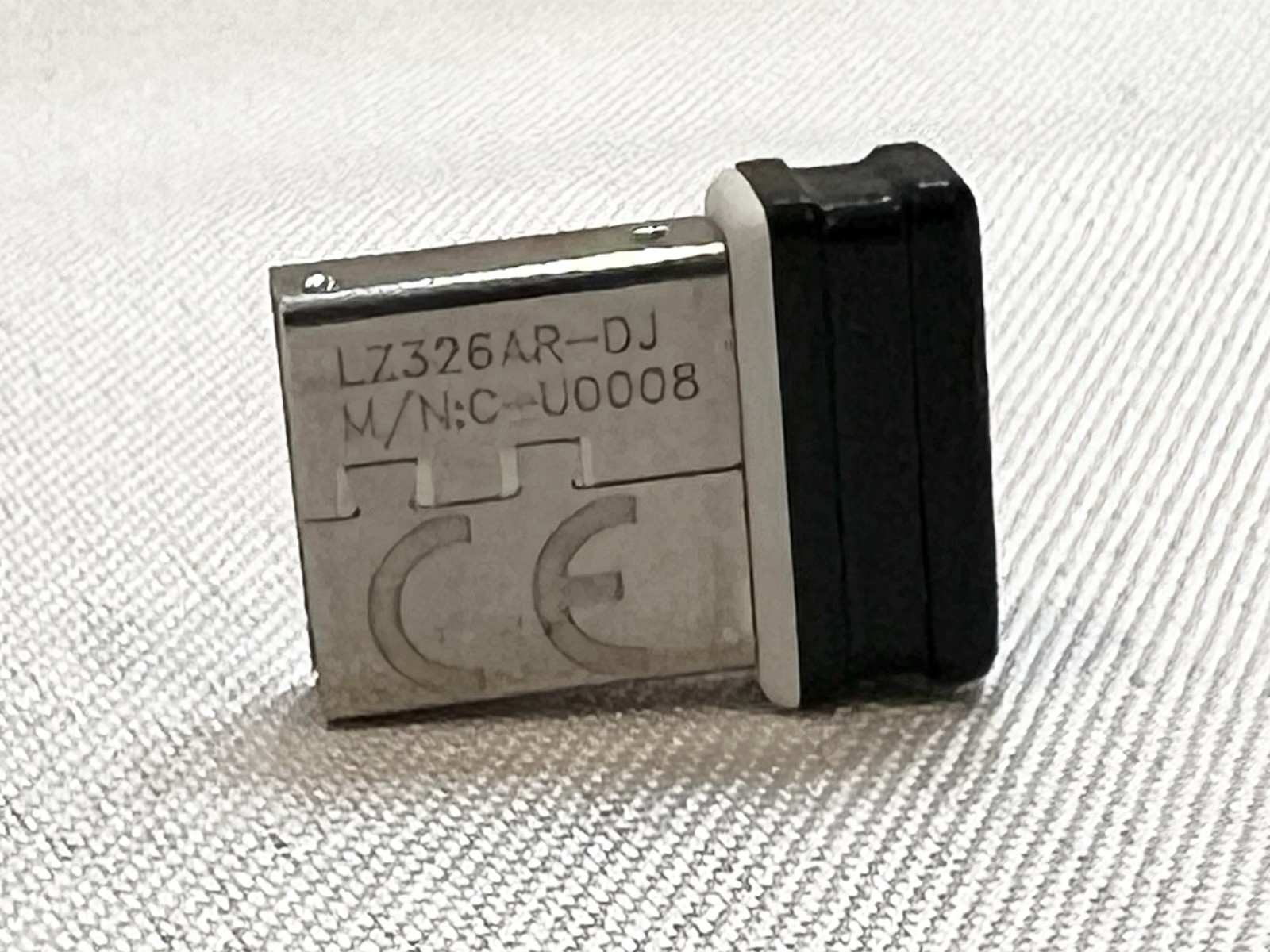 Logictech USB Unifying Receiver Dongle Black LZ326AR-DJ Orange Star