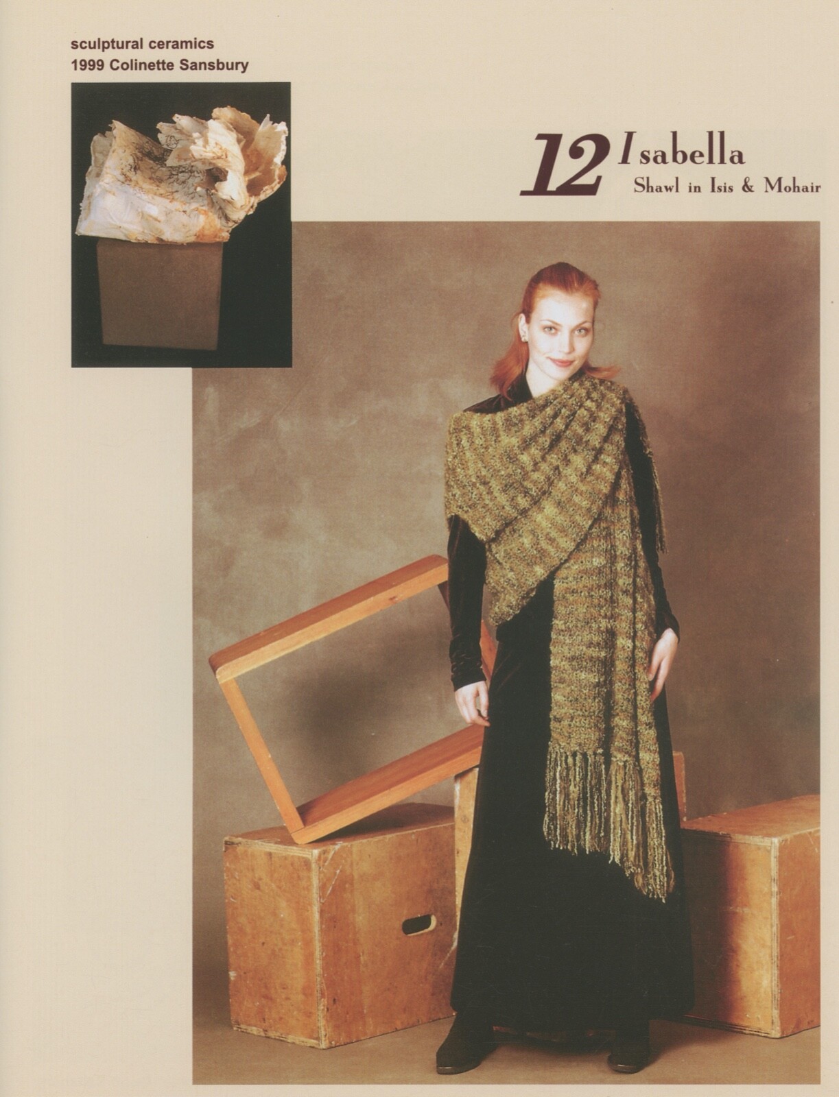COLINETTE Knitting Pattern Book - Art to Wear - 15 Designs