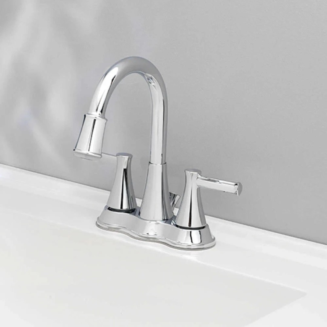 Oakbrook Led Bathroom Sink Faucet Two Handle Chrome
