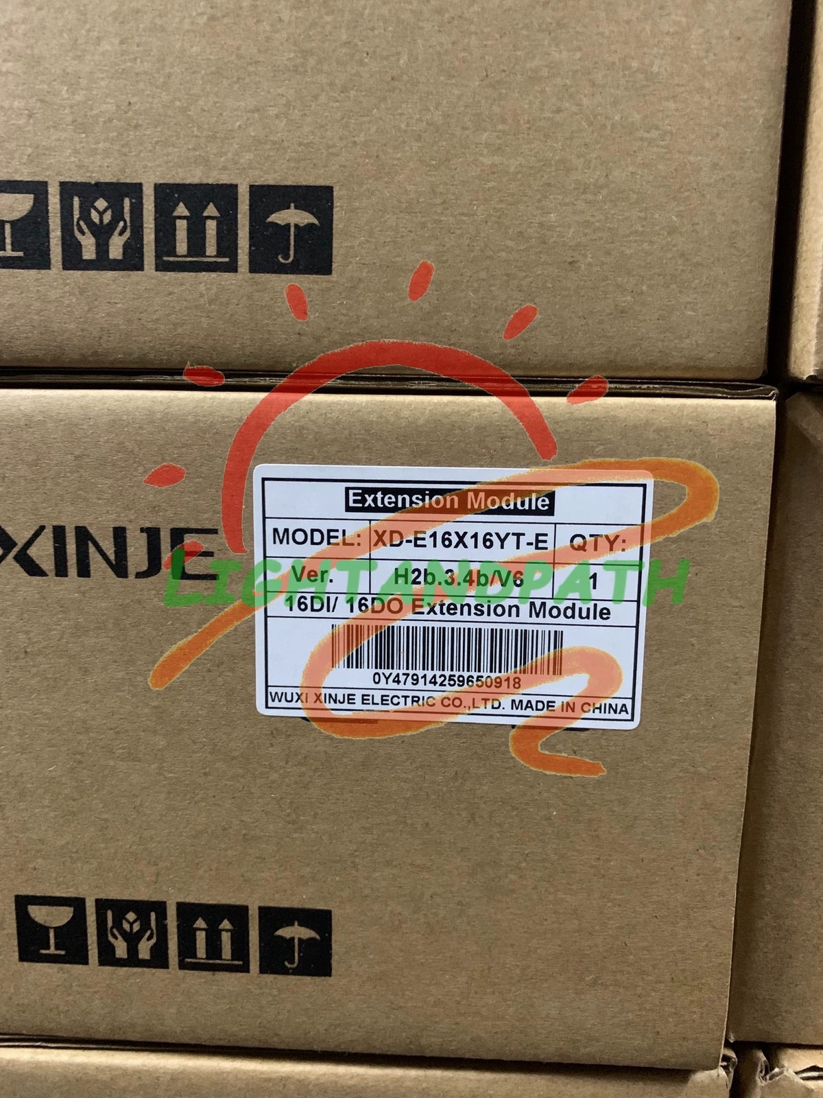 1pc For Xinje XD-E16X16YT-E Extension Module #Li