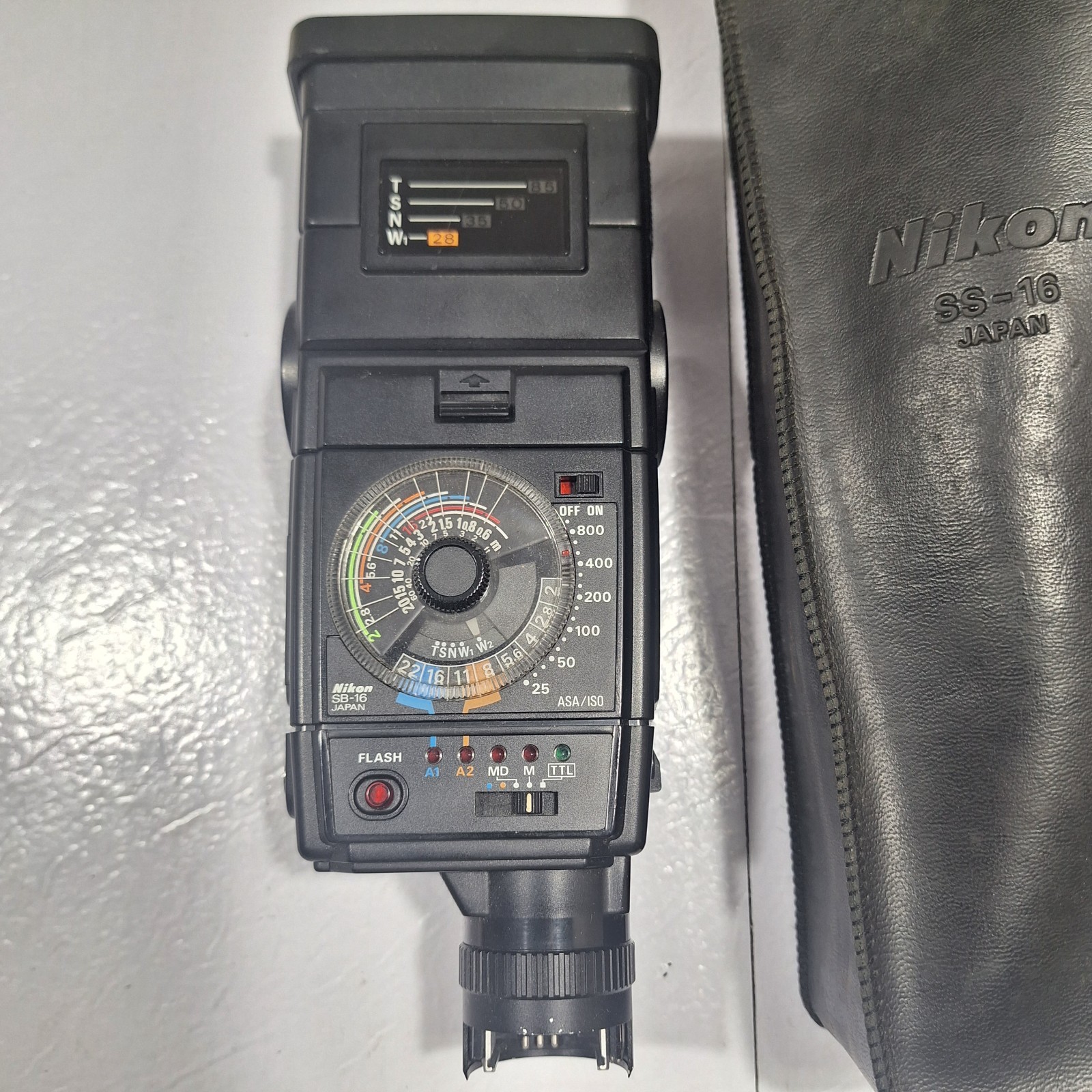 Nikon SB-16 Speedlight Hot Shoe Flash