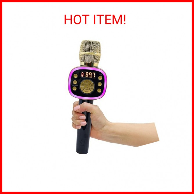 Carpool Karaoke Machine for Kids & Adults, Carpool Karaoke The Mic 2.0 - Wireles