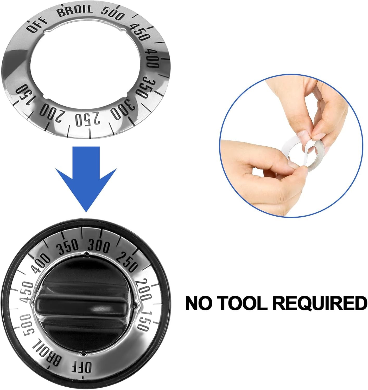 Universal Stove Knob Compatible With Electric Gas Stove Replacement Range Kit