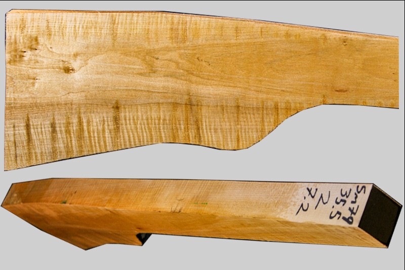Sugar Maple rifle blank sm79