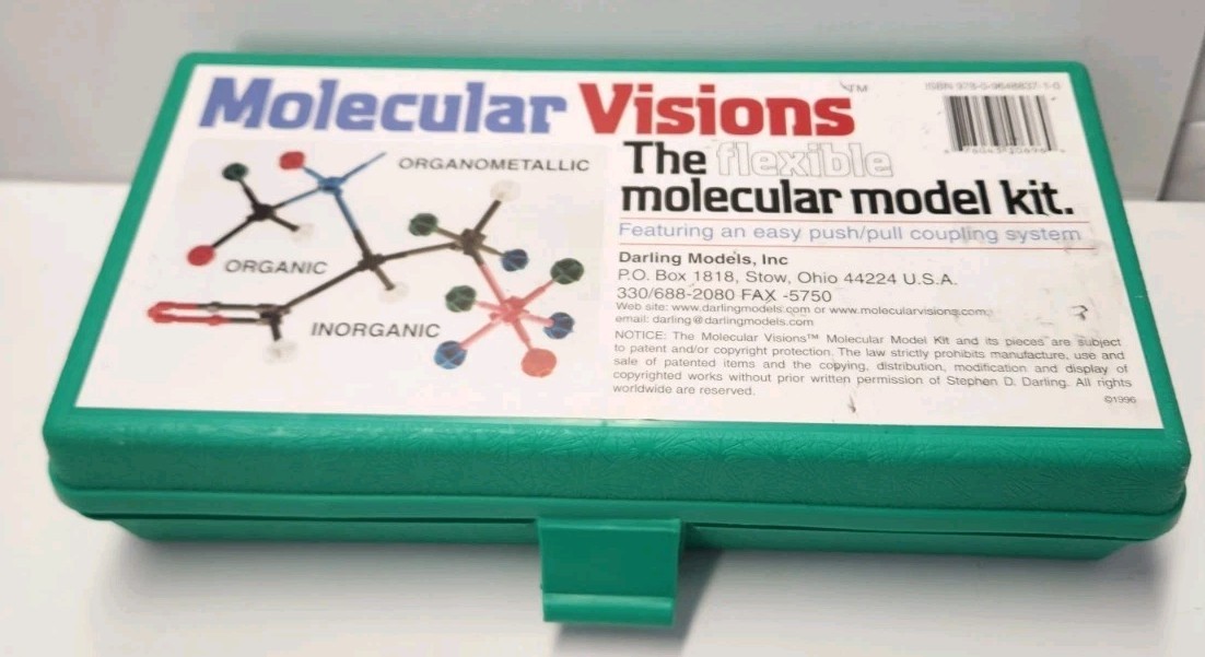 MOLECULAR VISIONS Flexible Model Kit CHEMISTRY Set