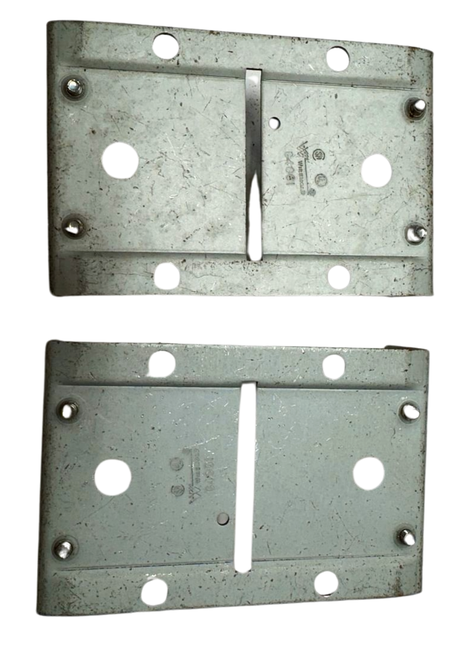 (Box of 2) Wiremold G-4001 Galvanized Raceway Coupling, Multi-Outlet Lighting