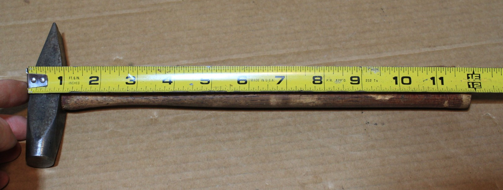 PLUMB 9oz Riveting Hammer W/ Original Handle MADE IN USA