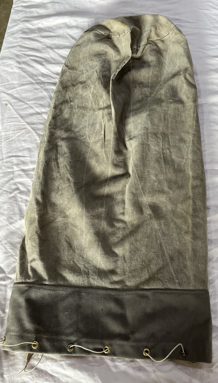 2 Military Style Duffel Bags 26” X 12” Used