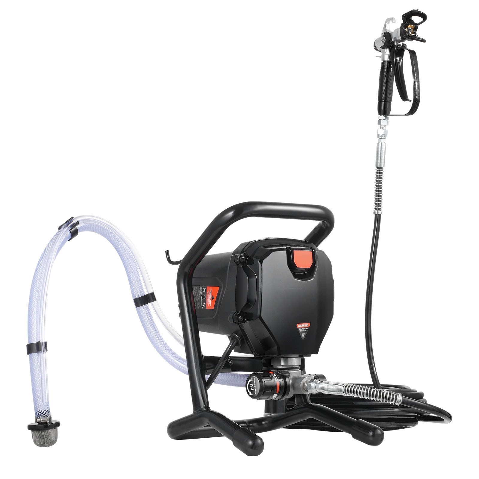 Stand Airless Paint Sprayer, 3000PSI 750W Efficient Electric Airless Sprayer