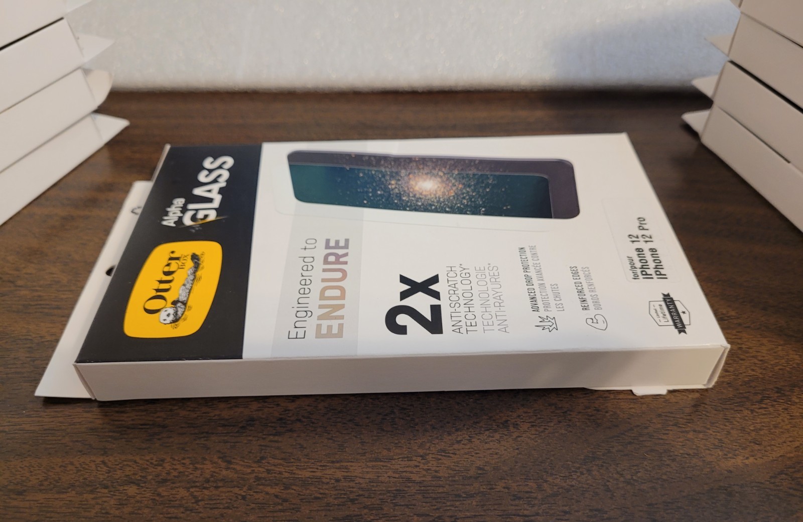 Otterbox Alpha Glass Anti-Scratch Screen Protector for iPhone 12 / iPhone 12 Pro
