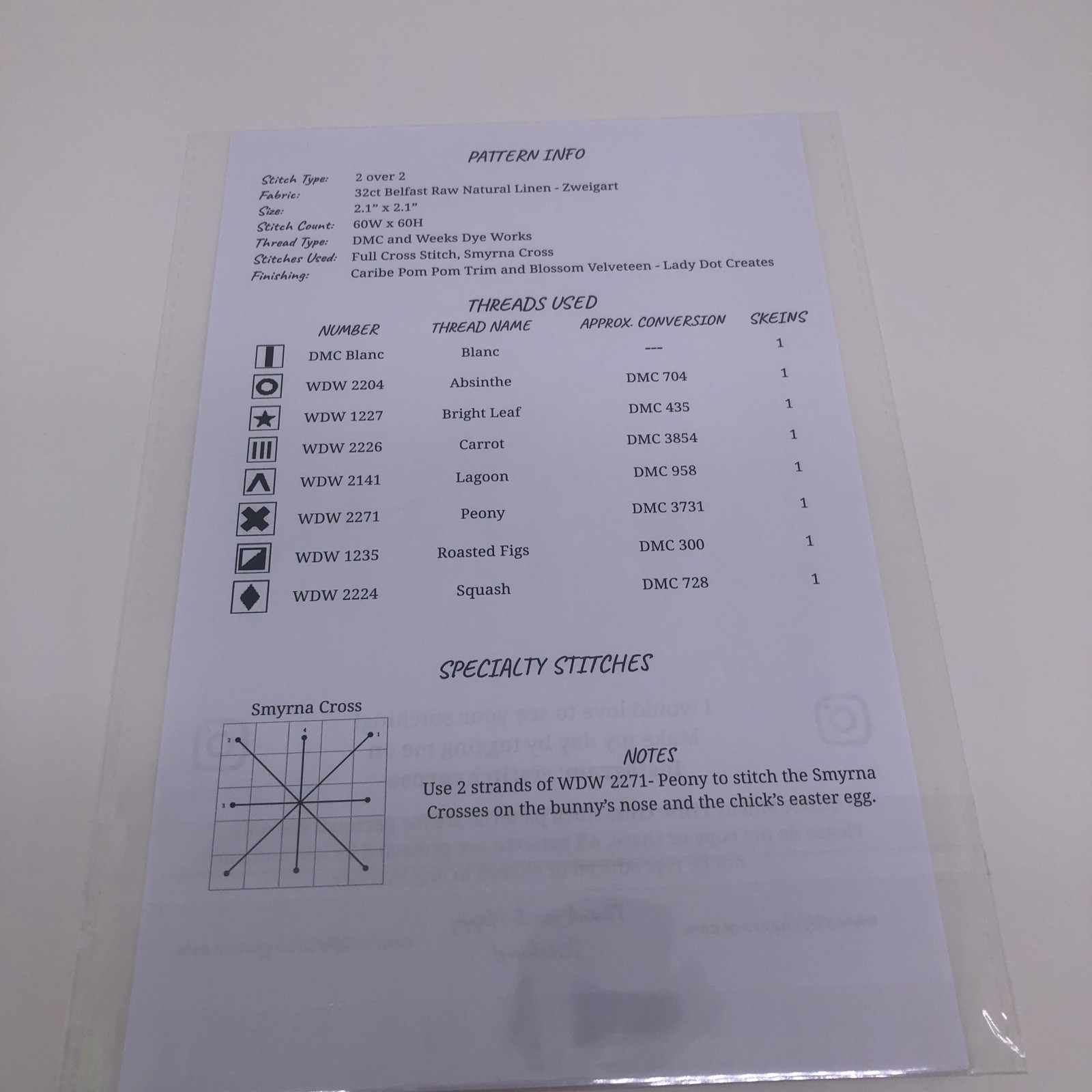 Easter Puns Crosstitch Pattern Chart Stitchy Pros