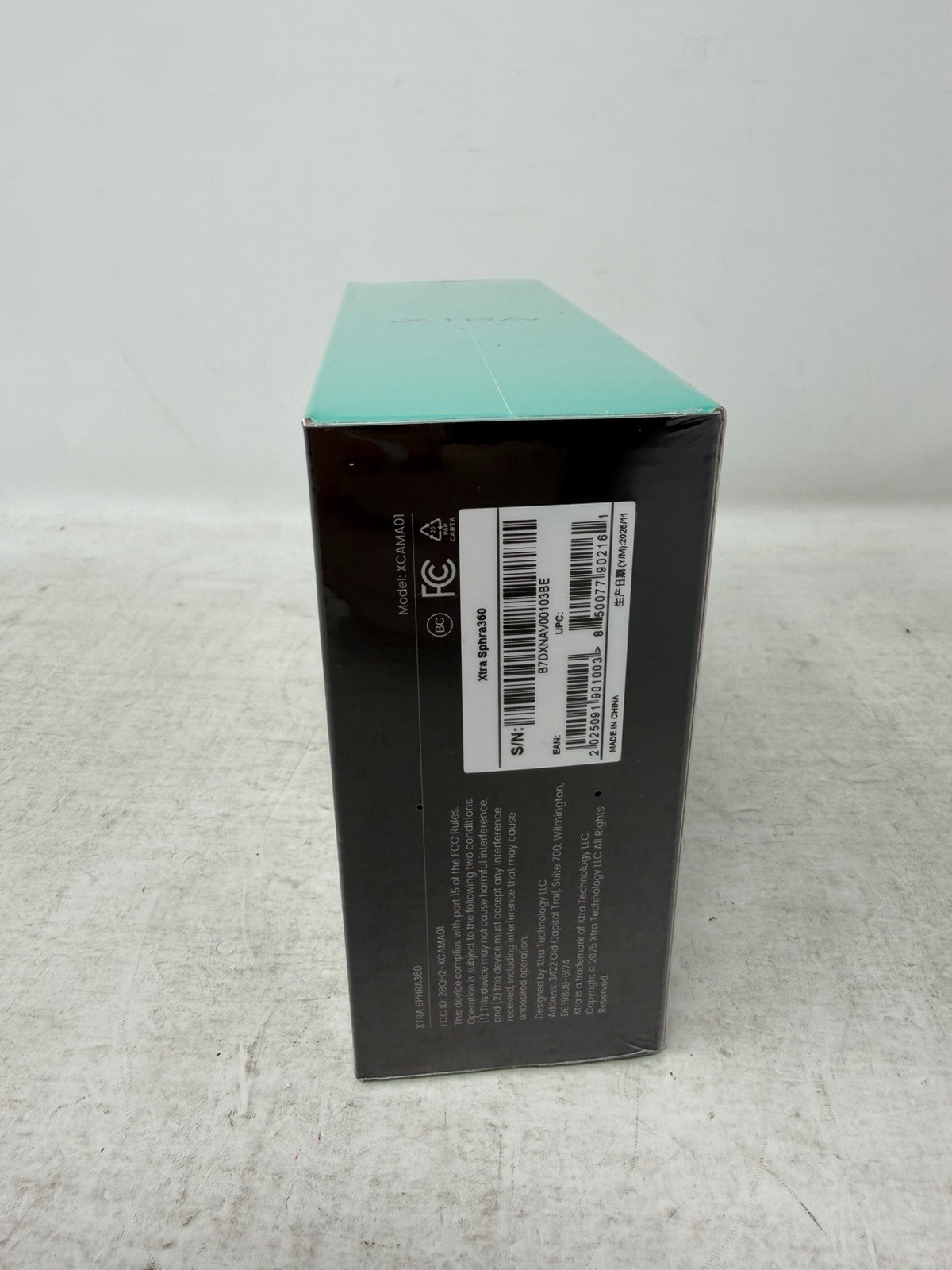Xtra Sphra360 360 Camera, 8K Panoramic Video, 100MP High Resolution
