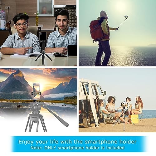 Premium Smartphone Holder/Vertical and Horizontal Tripod Mount Adapter
