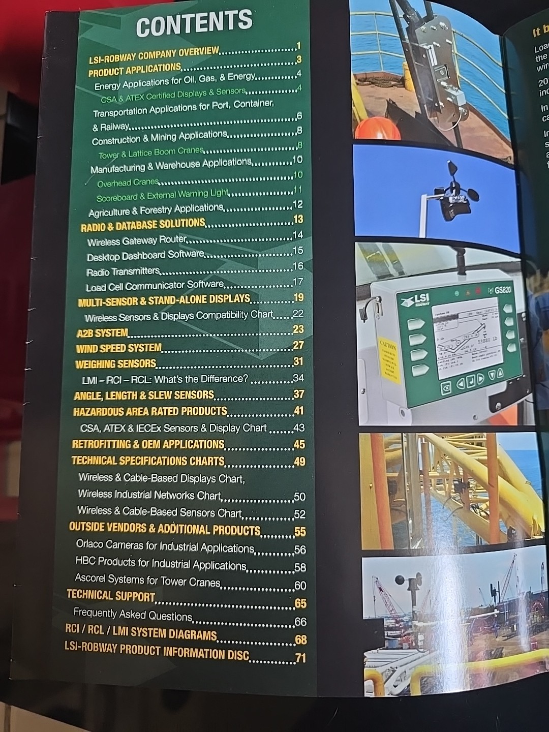 LSI Robway Wireless & Cable-Based Instrumentation For Worldwide Crane & Lifting