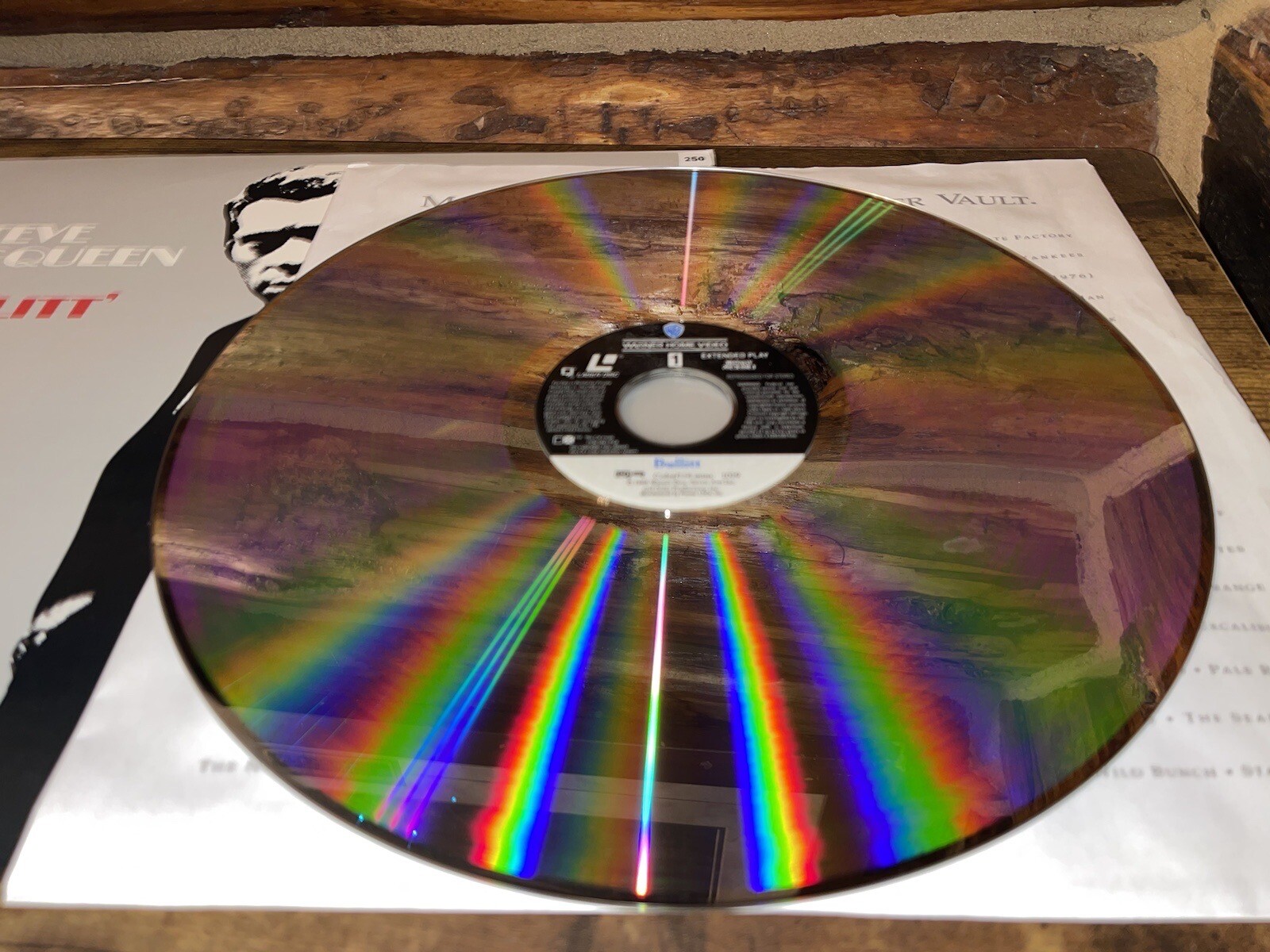 Bullitt - Laser Disc - Steve McQUEEN - WB - Extended Play