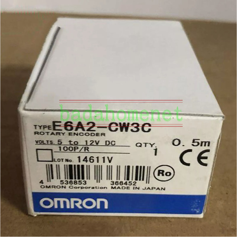 ONE OMRON rotary encoder E6A2-CW3C 100P/R NEW In Box