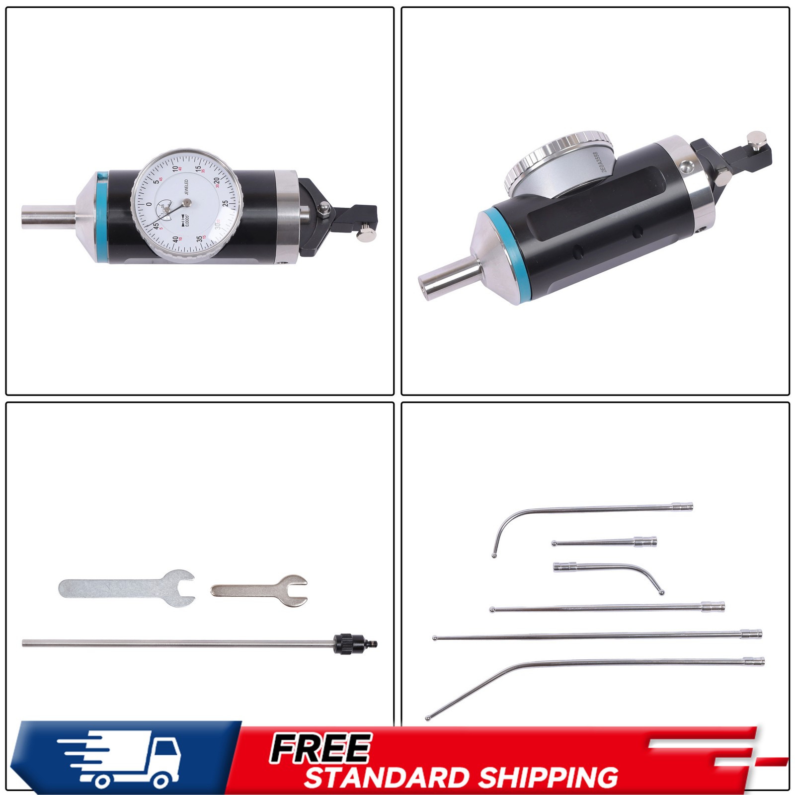 0.0005" Coaxial Alignment Indicator Set for Machine Tool Setup