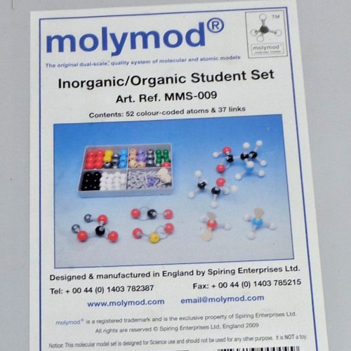 MolyMod Inorganic / Organic Student Set  MMS-009