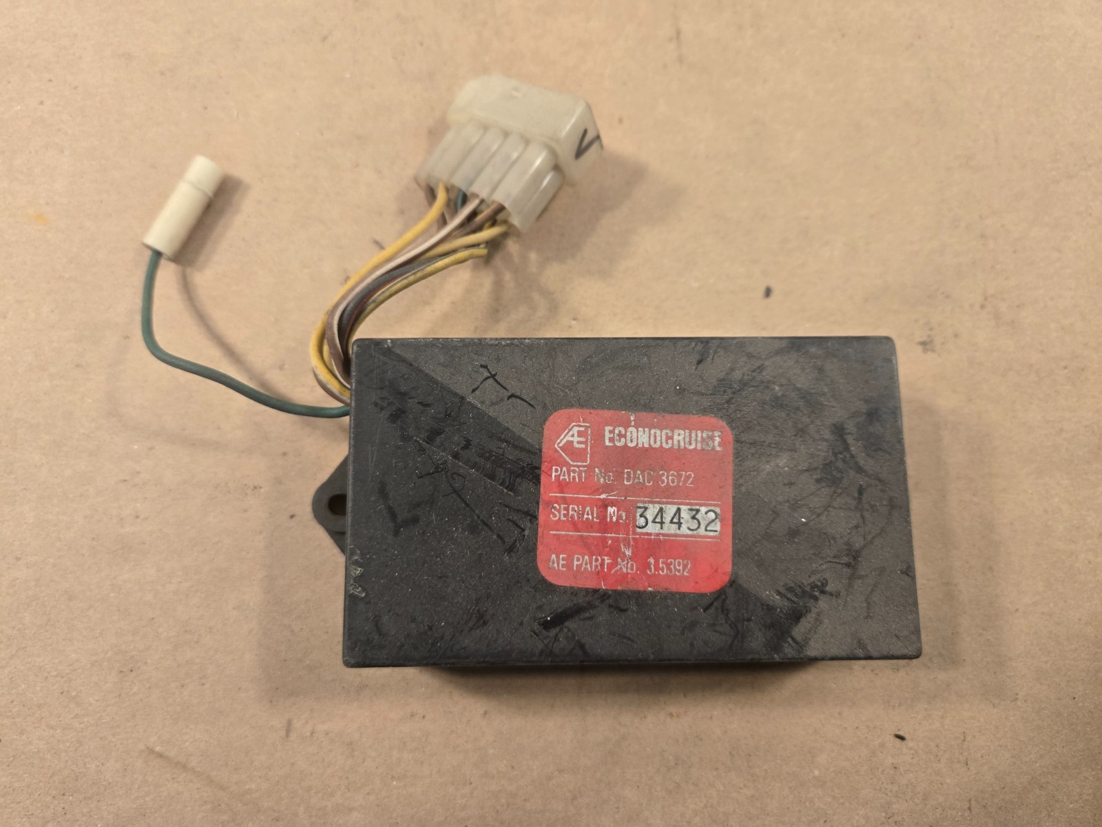 Jaguar XJ6 S3 Cruise Control Module DAC3672