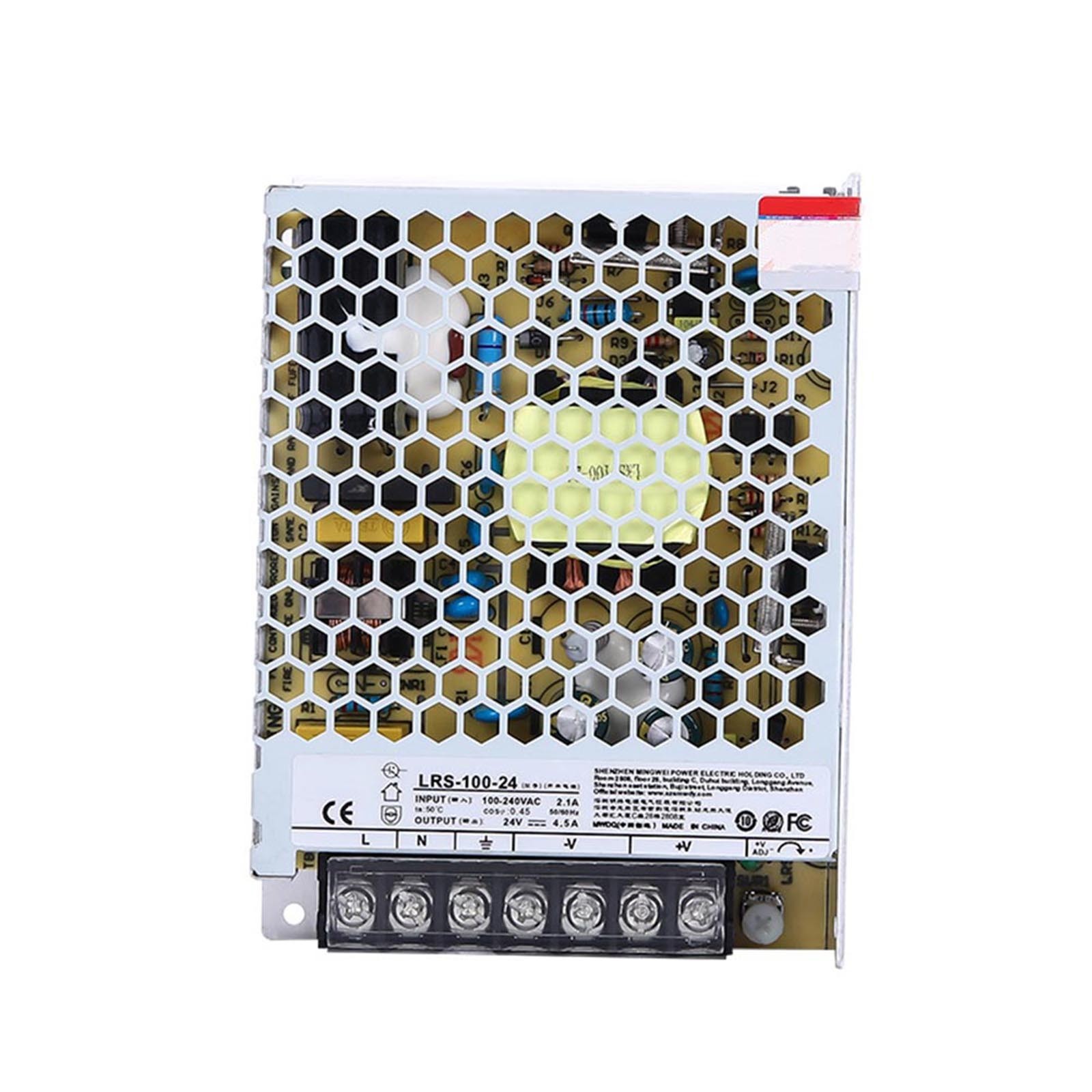 24V LRS10024 Switching Power Supply for Various Lighting and Security Systems