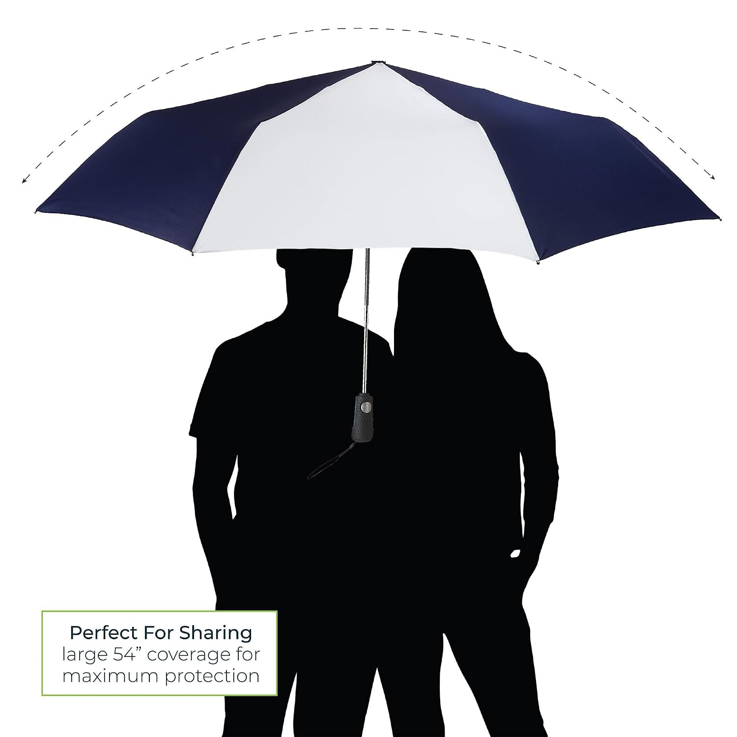 Windproof Auto Open Close Large Compact Golf Umbrella Waterproof UV Protected