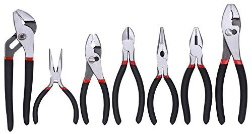 4 or 7 Pliers and Wrench Set Hand Tools Hardened Cutting Edge