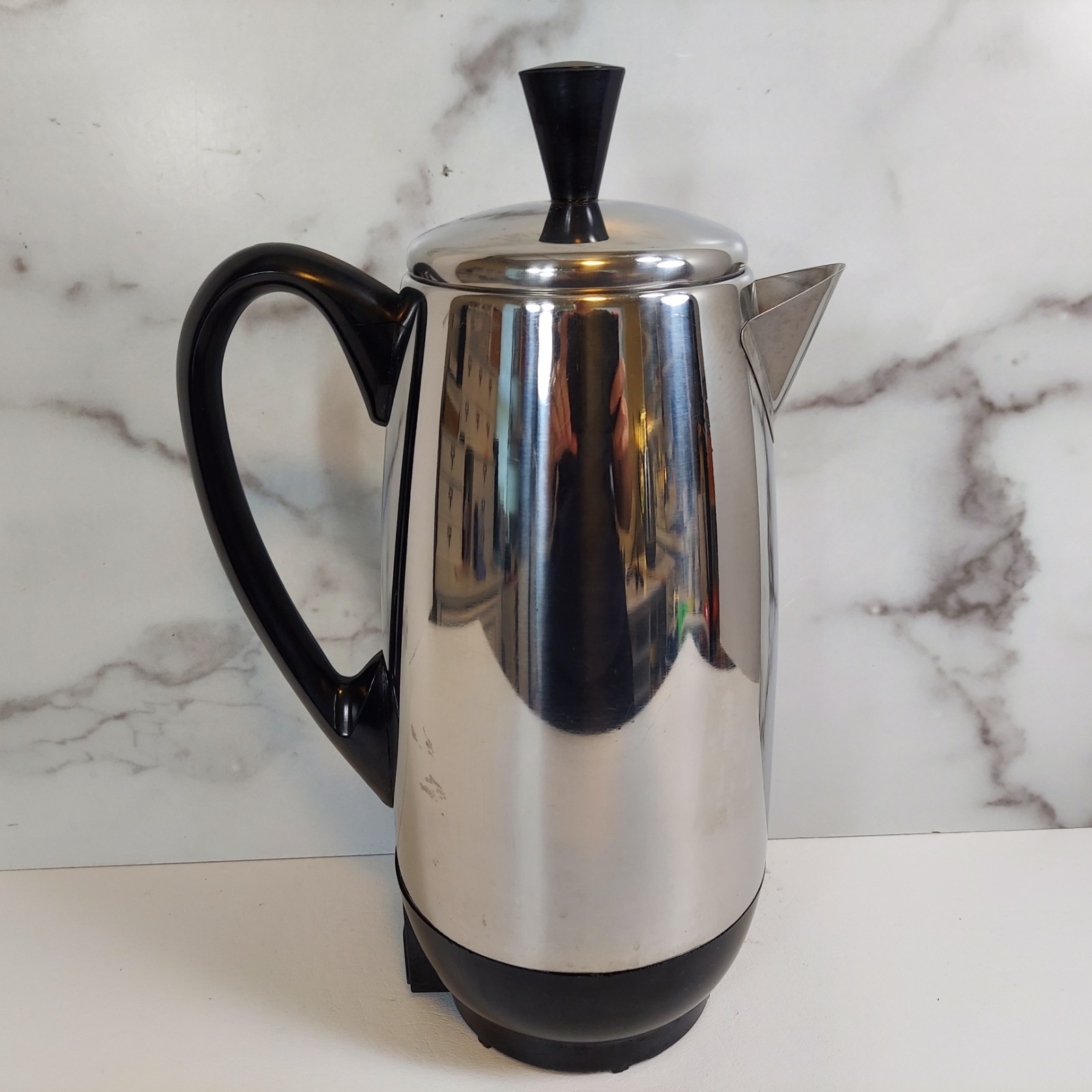Farberware Stainless 12 Cup Coffee Percolator FCP412 Complete Works