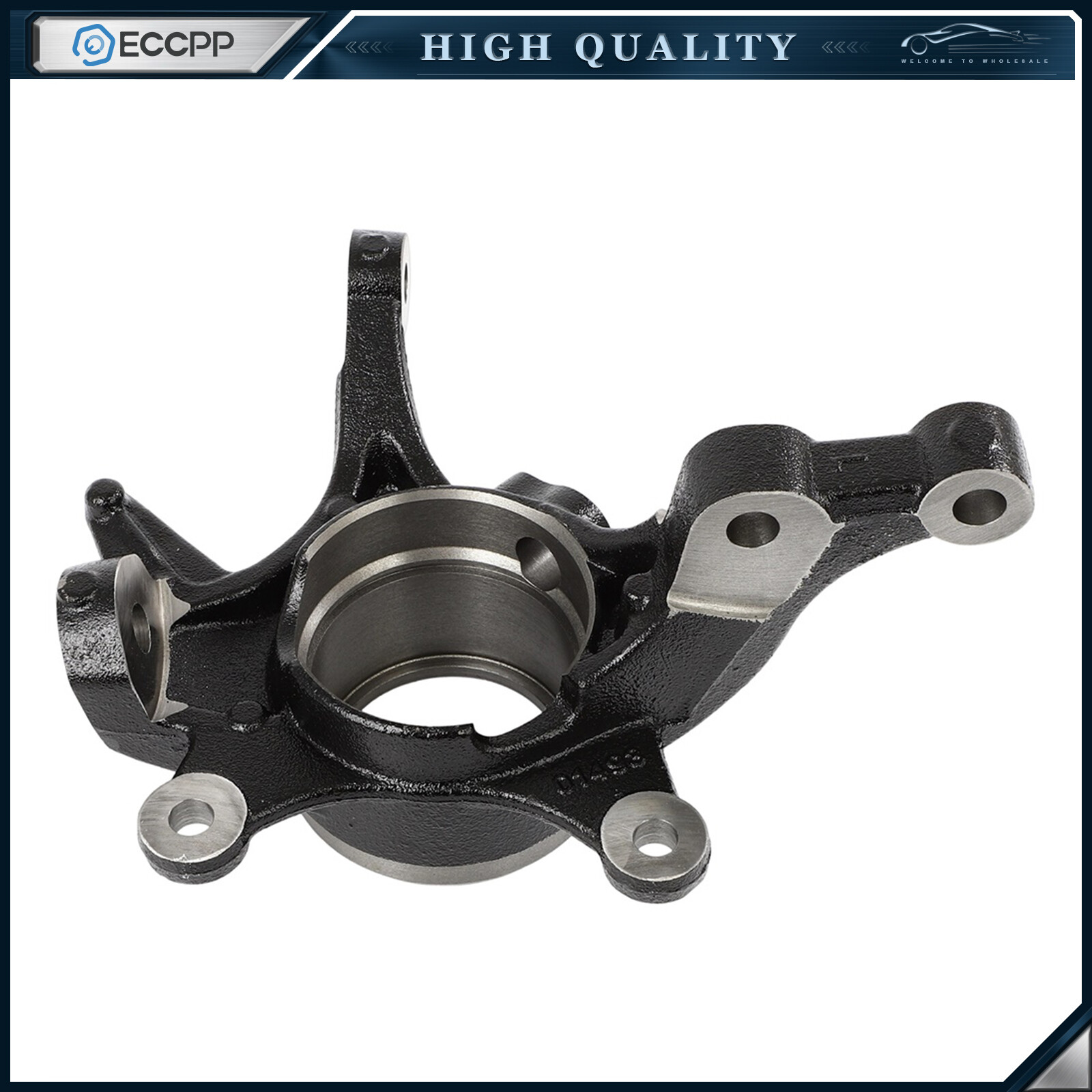 1Pc Front Driver Side Steering Knuckle For Hyundai Elantra Veloster 2013-2014
