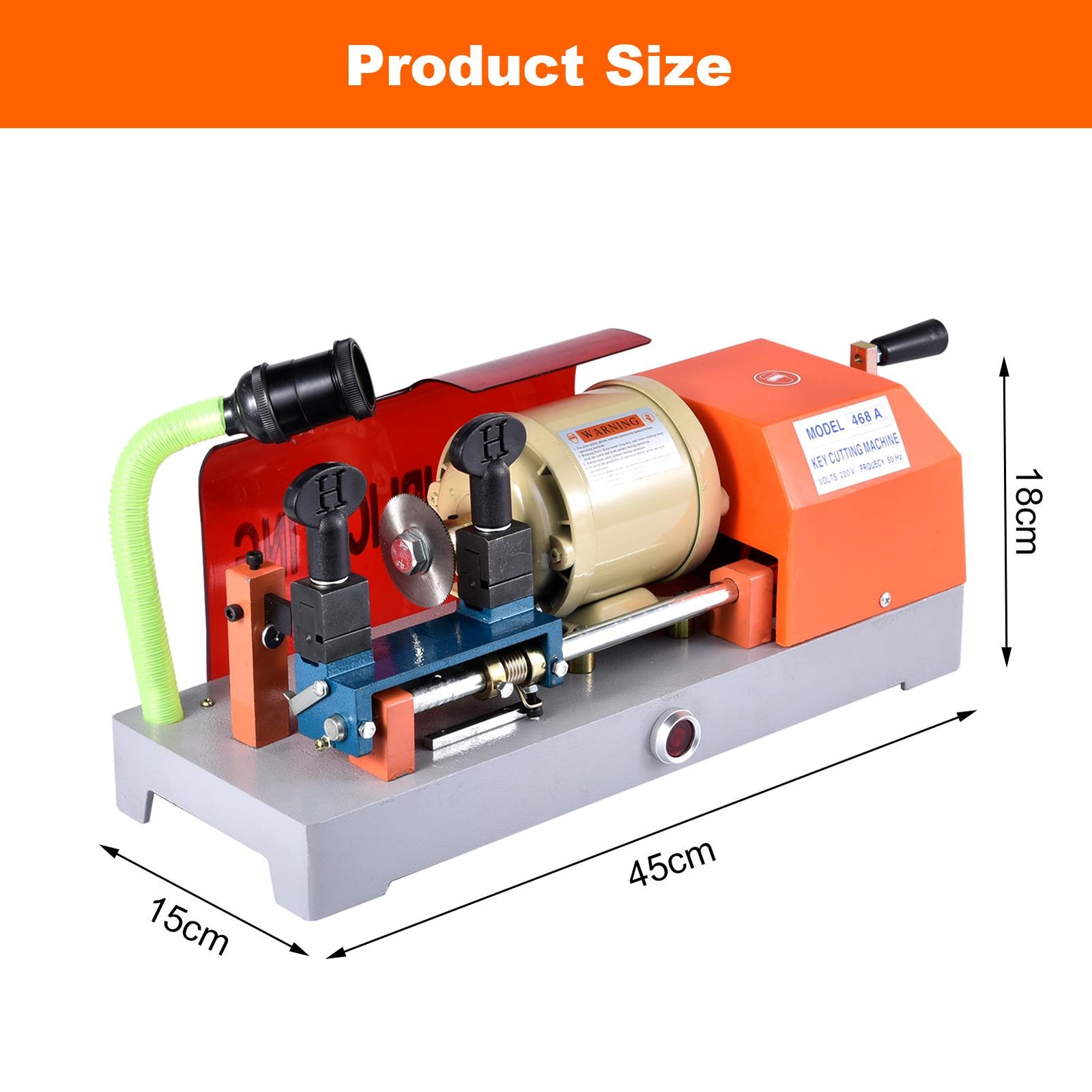 110V Key Cutting Duplicating Machine Cutter Car Key Copier Locksmith Tools