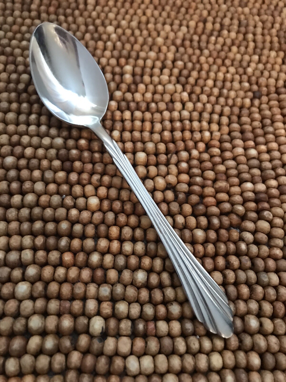 Retroneu 18/8 Stainless BARRINGTON Scalloped Tip TEASPOON 6 1/8”