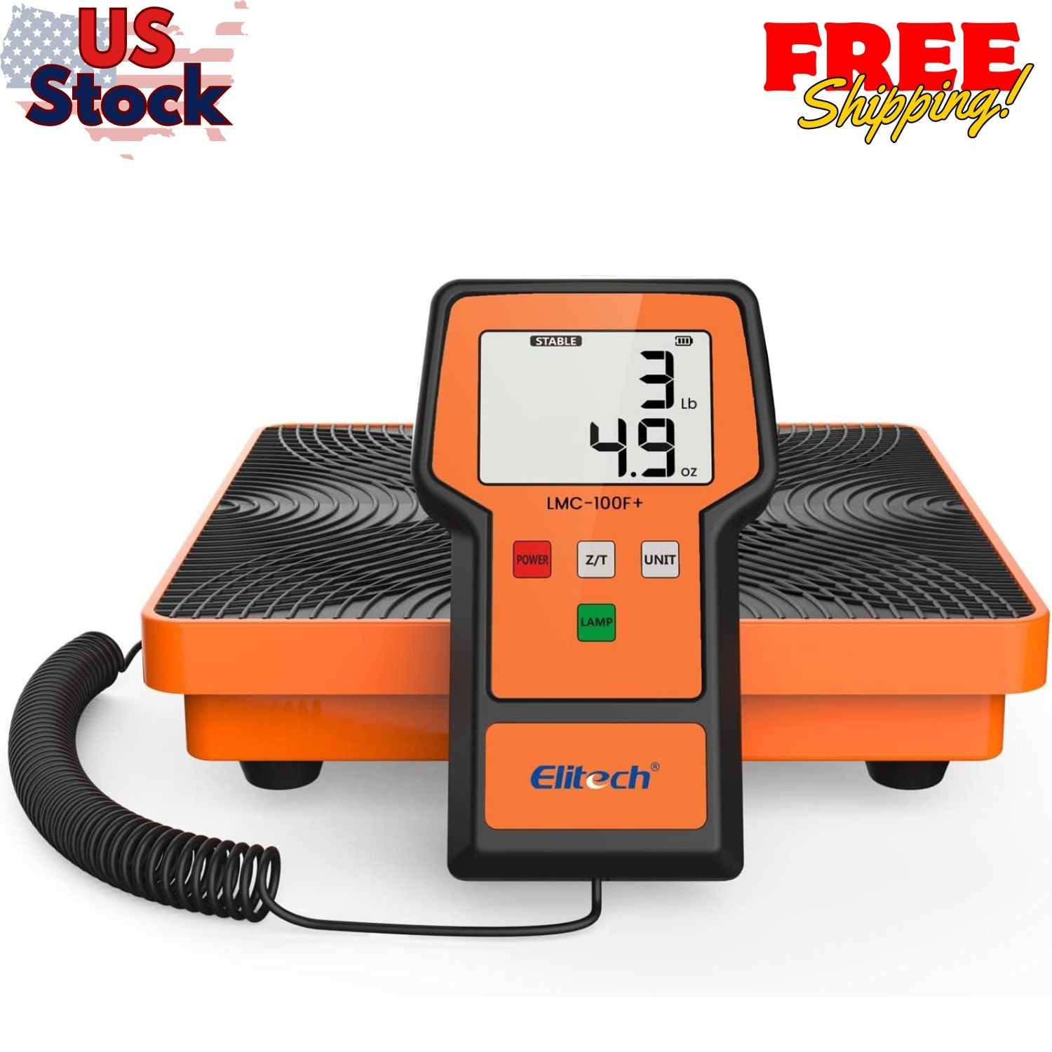High Precision 110Lbs Refrigerant Charging Scale for HVAC