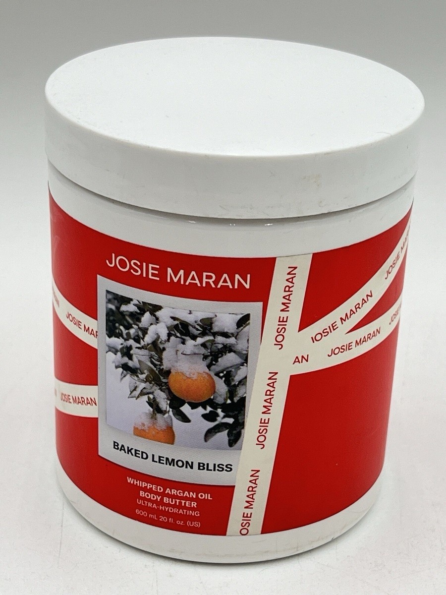 NEW Josie Maran Whipped Argan Oil Body Butter Lemon Bliss  20 fl. oz