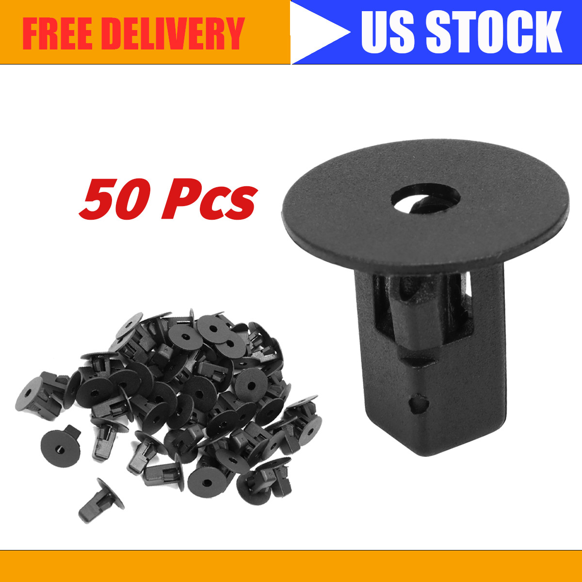 50 Fender Liner Screw Grommet Clips For Toyota Avalon 4Runner Camry Corolla RAV4
