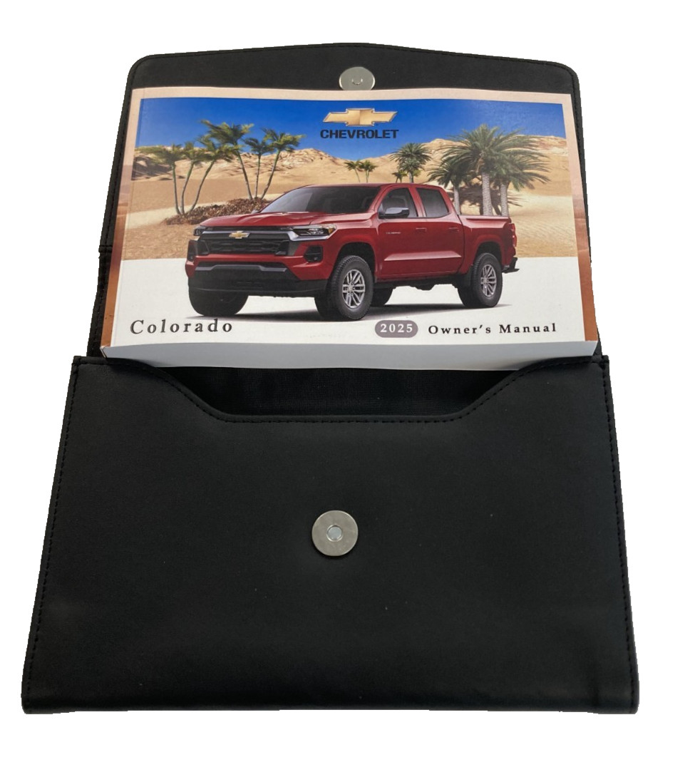 Owner Manual for 2025 Chevrolet Colorado, Owner's Manual Factory Glovebox Book