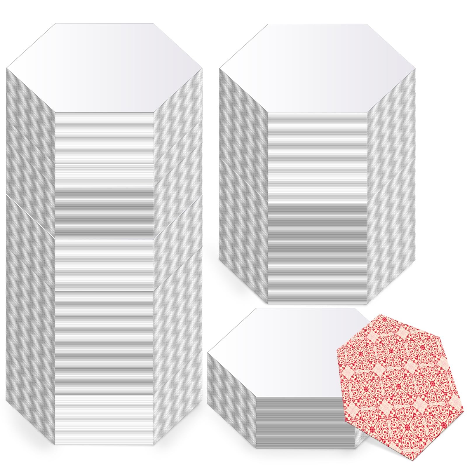 Hexagon Paper Piecing Templates Quilting Sewing Crafts 1.5 Inch 400 PCS