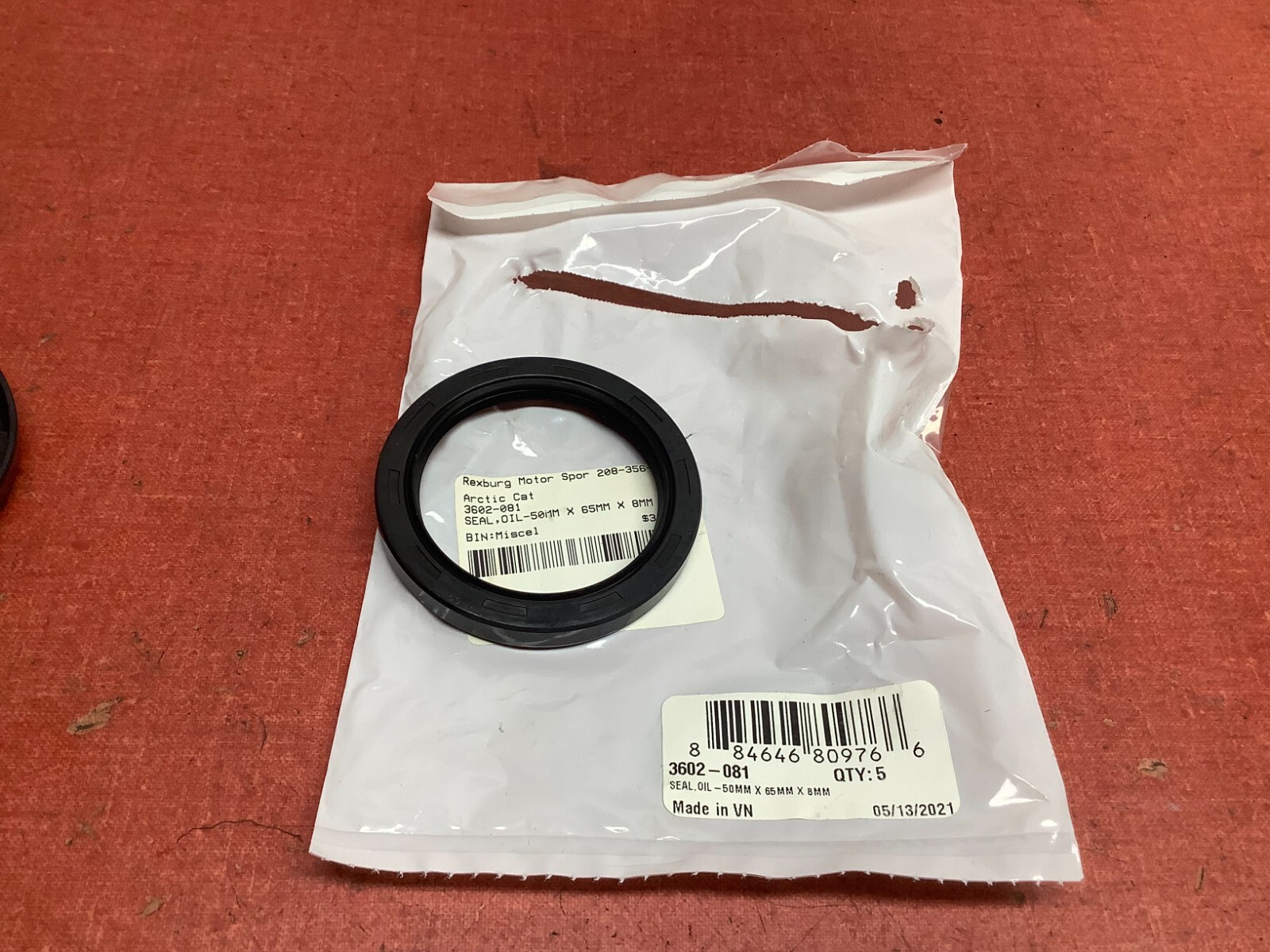 NEW OEM ARCTIC CAT OIL SEAL 50MM X 65MM X 8MM 3602-081