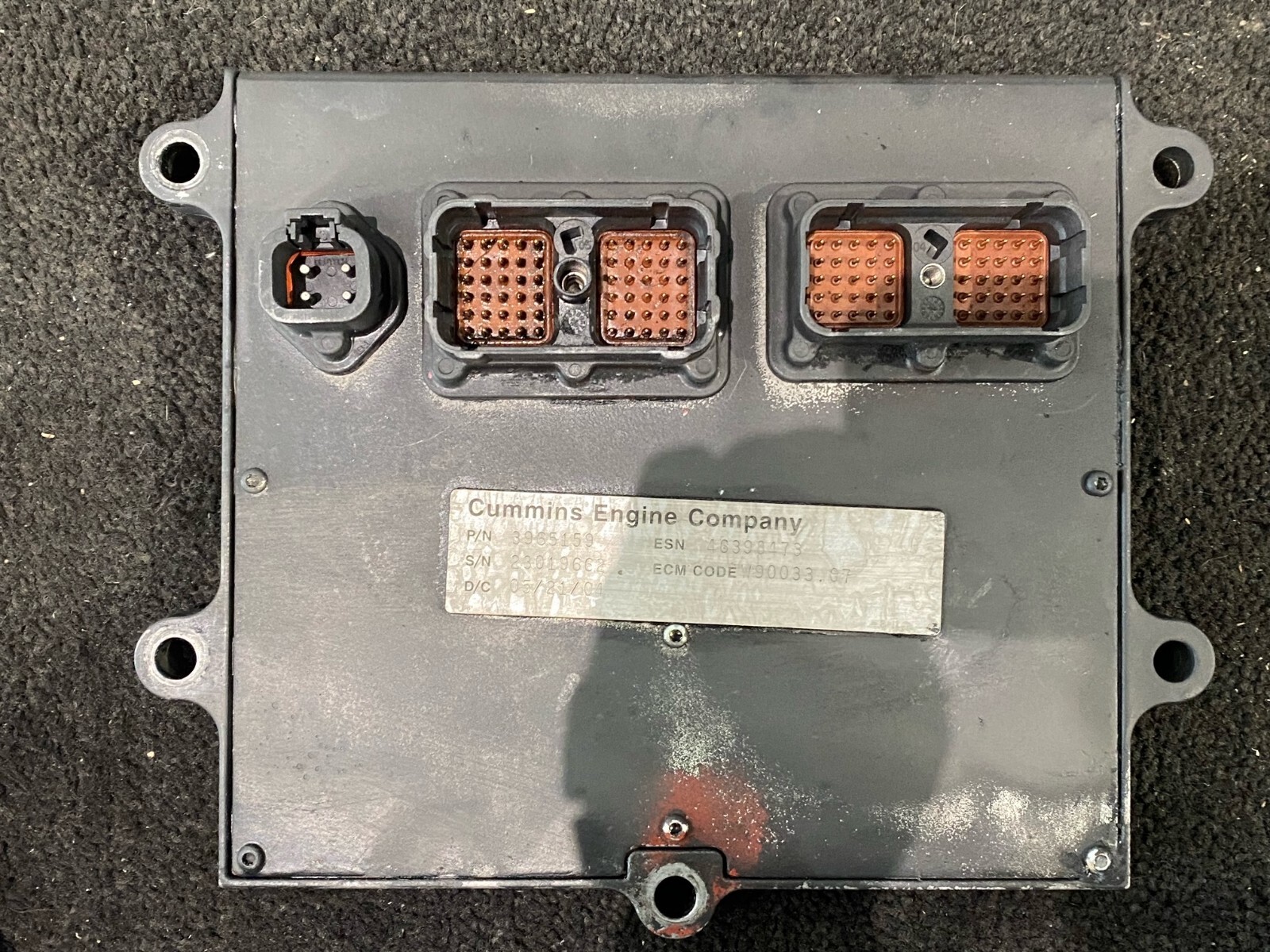 OEM Cummins ISL Engine Control Module, ECM, ECU, 3965159, 4921776, CM850