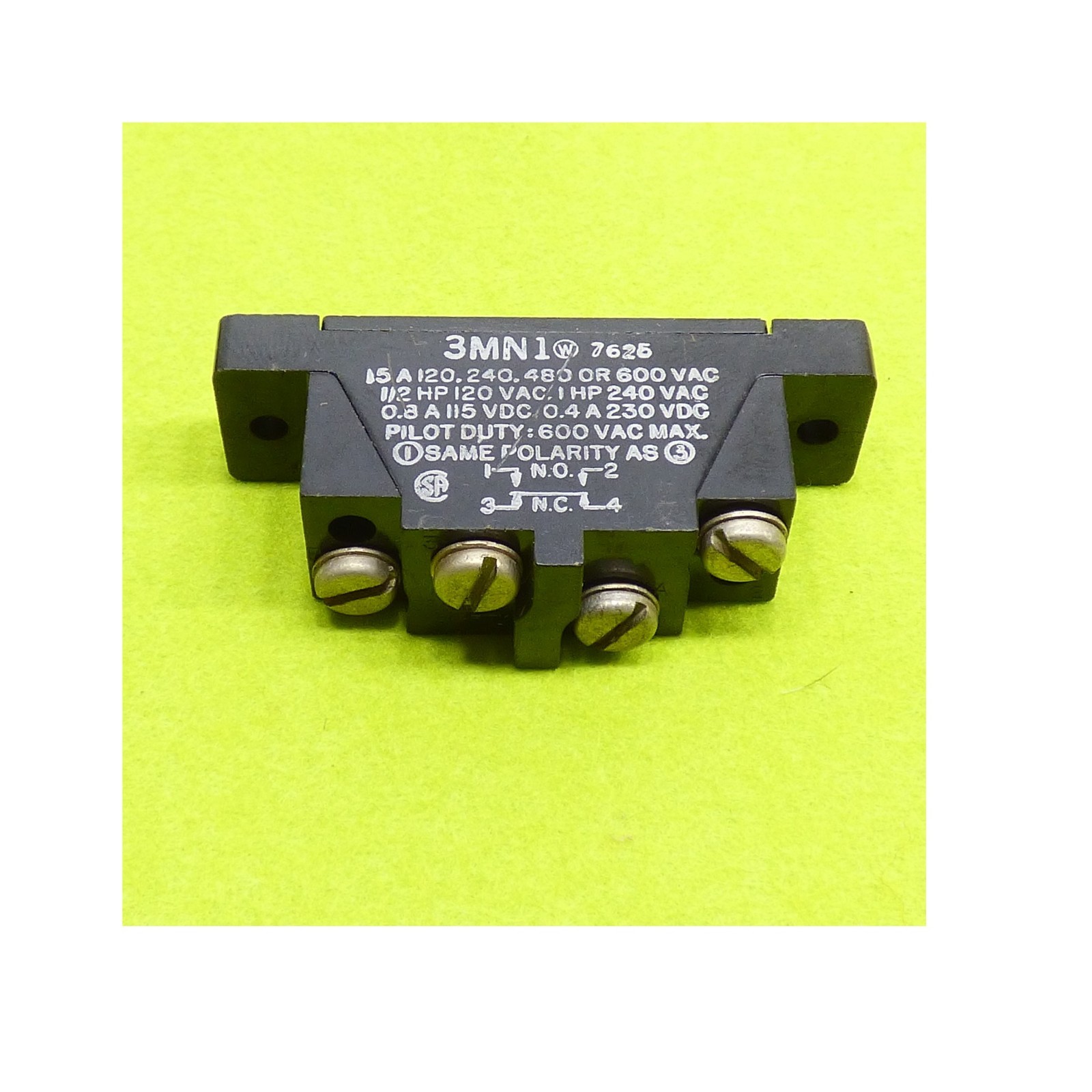 New lot 2 Honeywell red button 3MN1 Micro Switch 15A 600V microswitch