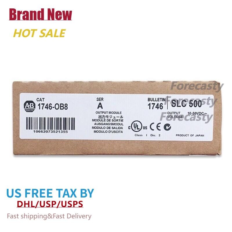 New Factory Sealed 1746-OB8 FREE SHIPPING Allen bradley 1746OB8