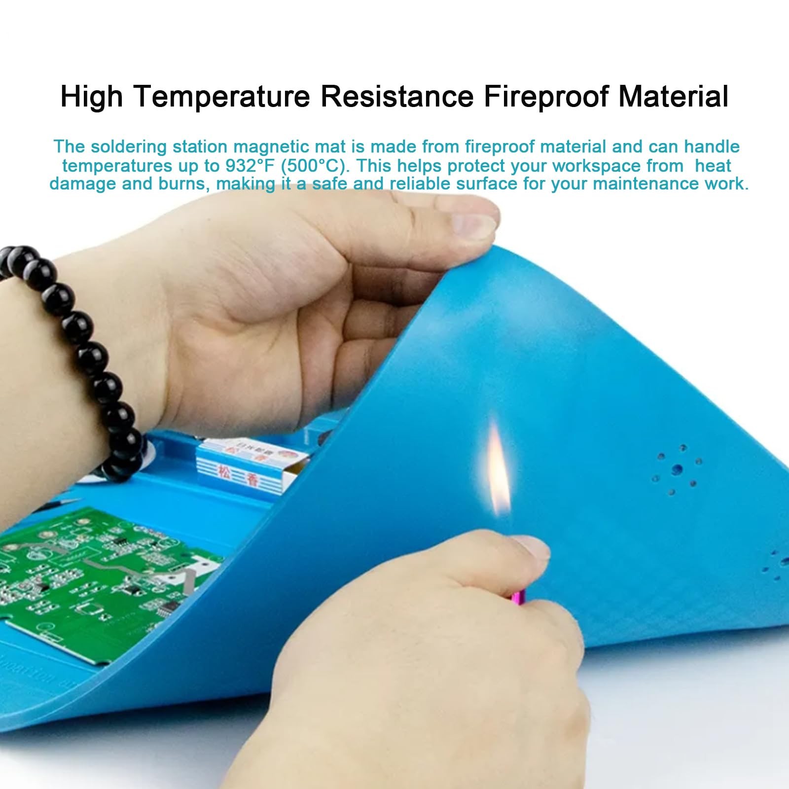 Electronics Repair Mat for Soldering, Mobile Phone, Watch, Computer and...