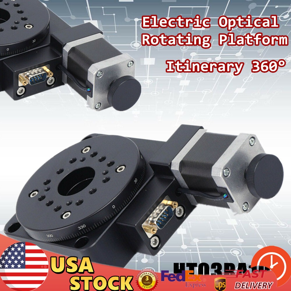 Motorized Rotation Stage Optical Rotary Table Electric Optical Rotation Platform