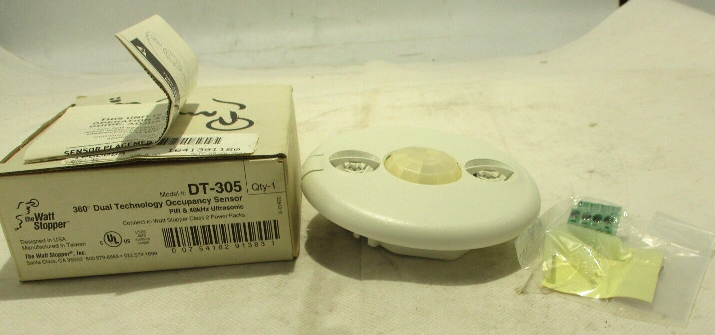 NEW WATTSTOPPER DT-350 360° DUAL OCCUPANCY SENSOR