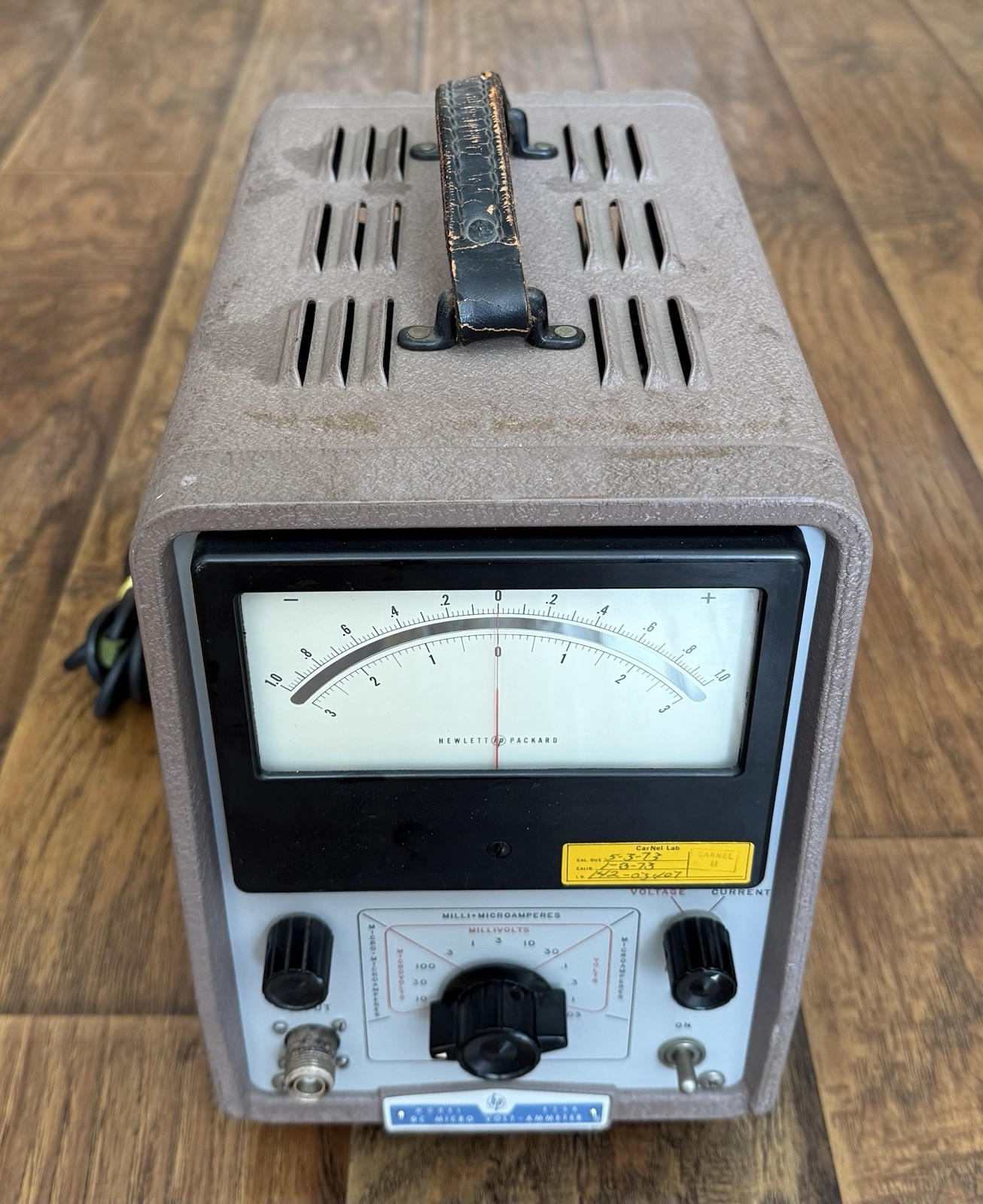Parts/Repair Only — Must Read — Hewlett-Packard HP 425A DC Micro Volt-Ammeter