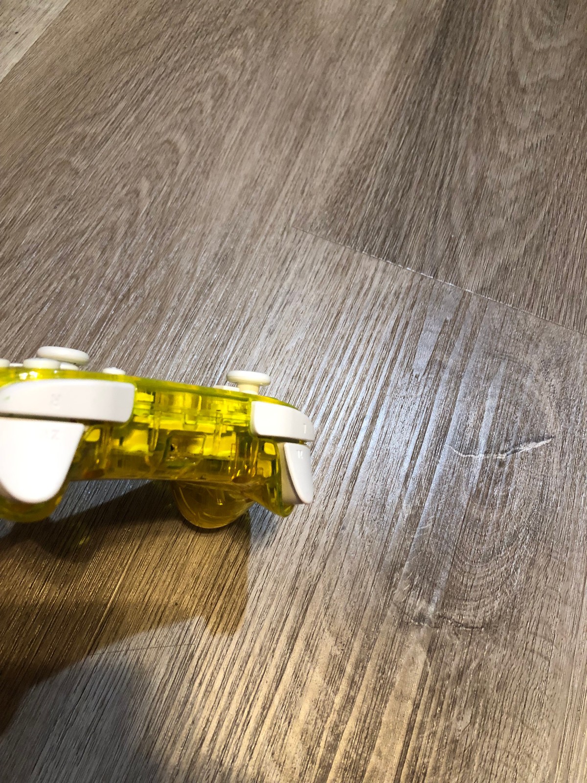 Nintendo Switch Controller Rock Candy, Yellow Clear Wired Controller NO CORD