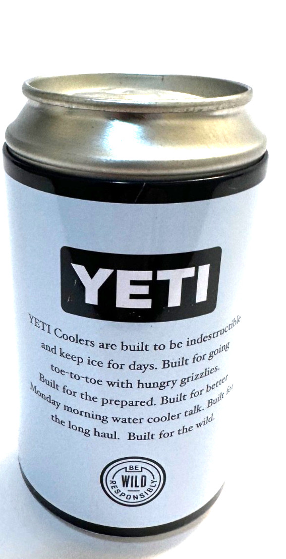 Yeti Pop Top Stash Can 12 oz - Hidden Safe